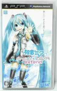 PSPソフト 初音ミク Project DIVA extend