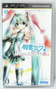 PSPソフト 初音ミク Project DIVA 2nd