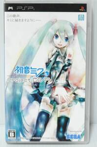 PSPソフト 初音ミクProject DIVE