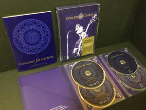 【希少〔限定盤〕・再生1回美品 2018年発売 DISC4枚組】ジョージ・ハリスン George Harrison / CONCERT for GEORGE〔2Blu-ray+2CD 4枚組〕