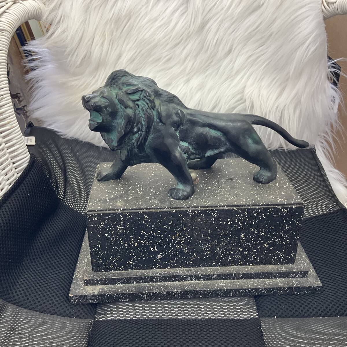 2025年最新】Yahoo!オークション -ライオン 置物の中古品・新品