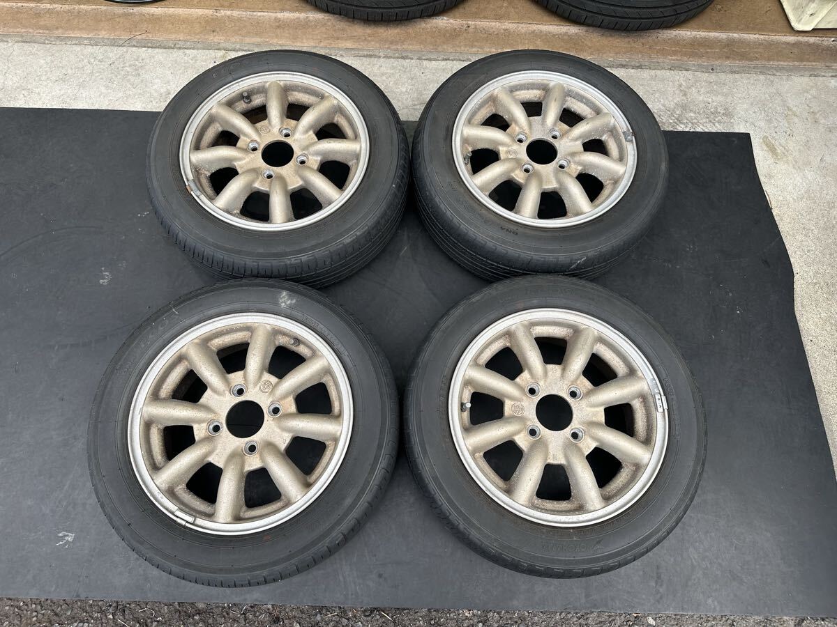 13インチ わたなべ ホイール ヨコハマ 旧車 PCD100 4穴 Yahoo!オークション -「ワタナベ pcd100 13インチ」(13インチ