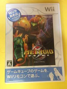 Wii メトロイドプライム 新品 2009年頃 ゲームソフト METROID PRIME Nintendo