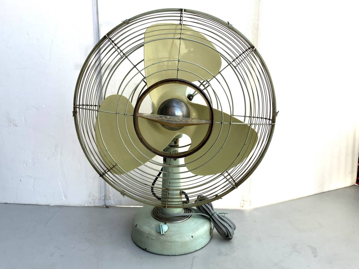 National製レトログリーン扇風機(高さ70cm) Yahoo!オークション -「レトロ#ナショナル」(扇風機) (電化製品