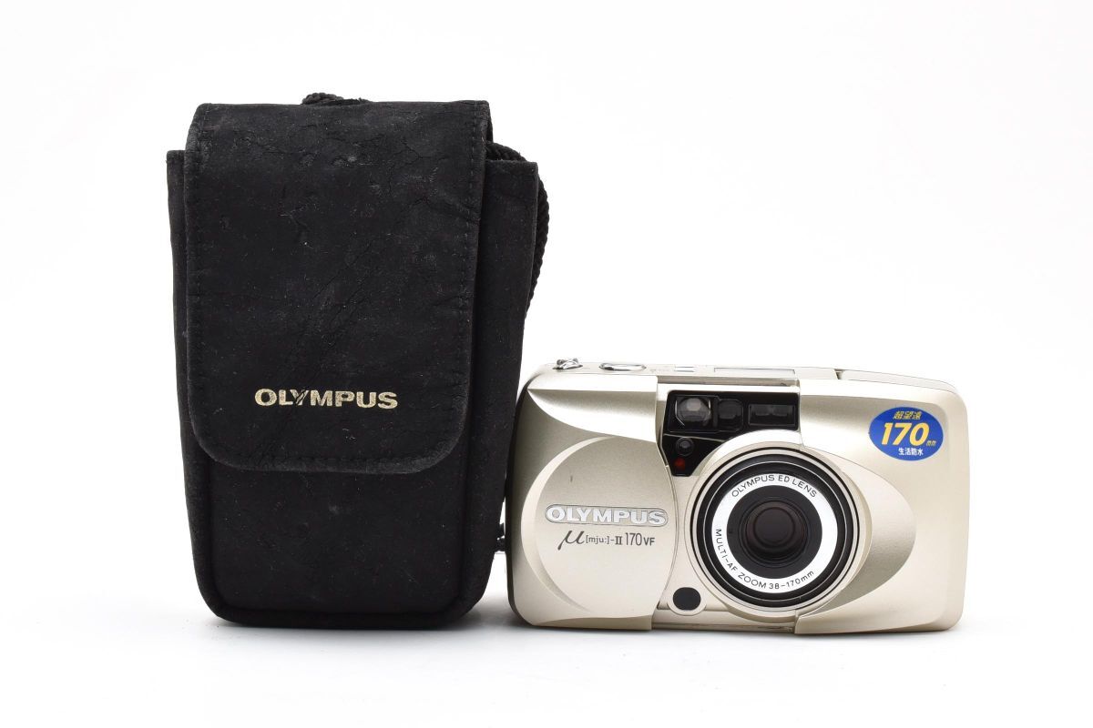美品 OLYMPUS μ II 110 コンパクトフィルムカメラ 中古】OLYMPUS オリンパス μ[mju:]-II ミューII 110 コンパクト