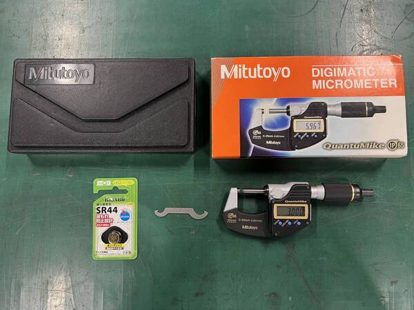 ☆Mitutoyo ミツトヨ カンタマイク MDE-25MX 293-140-30 (0㎜~25㎜)