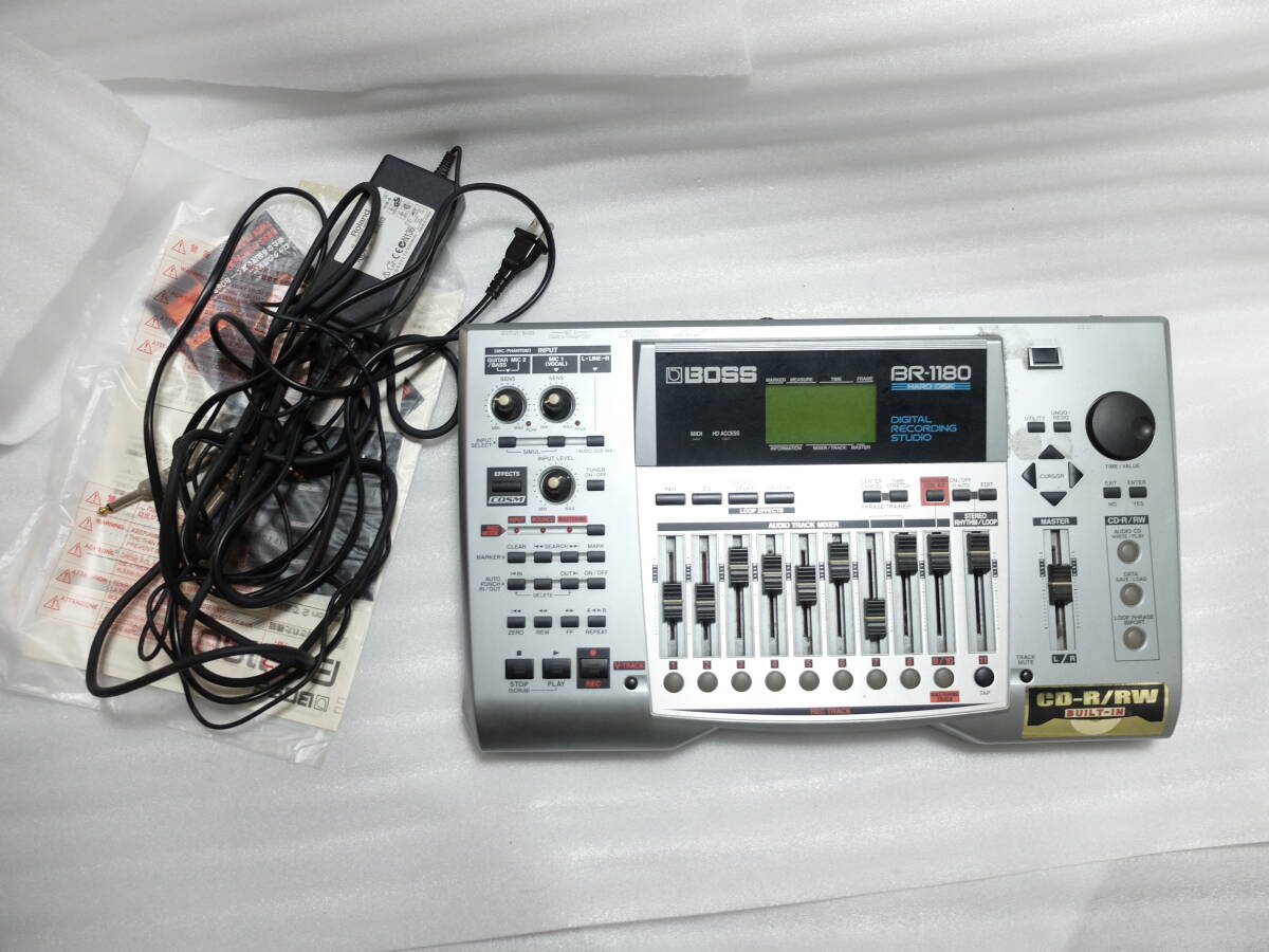 BOSS BR-1180 中古 アダプター・説明書付き Yahoo!オークション -「boss br-1180」の落札相場・落札価格