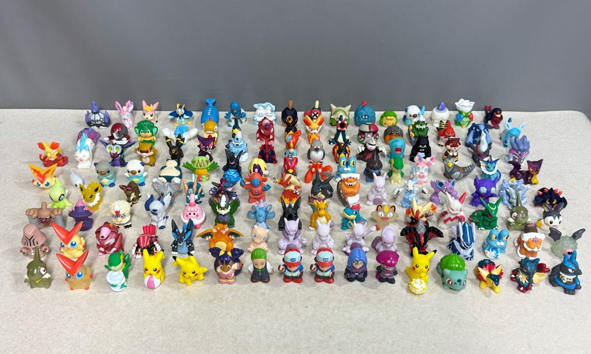 ポケットモンスター フィギュア 指人形 クリア まとめ売り 42体 ポケットモンスター フィギュア 指人形 クリア まとめ売り 42体