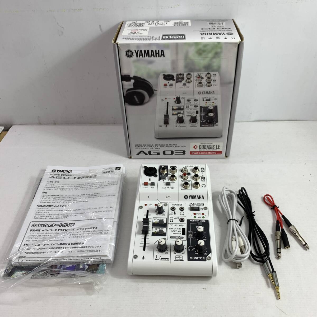 AG03 旧型 箱あり Yahoo!オークション -「yamaha ag03」の落札相場・落札価格