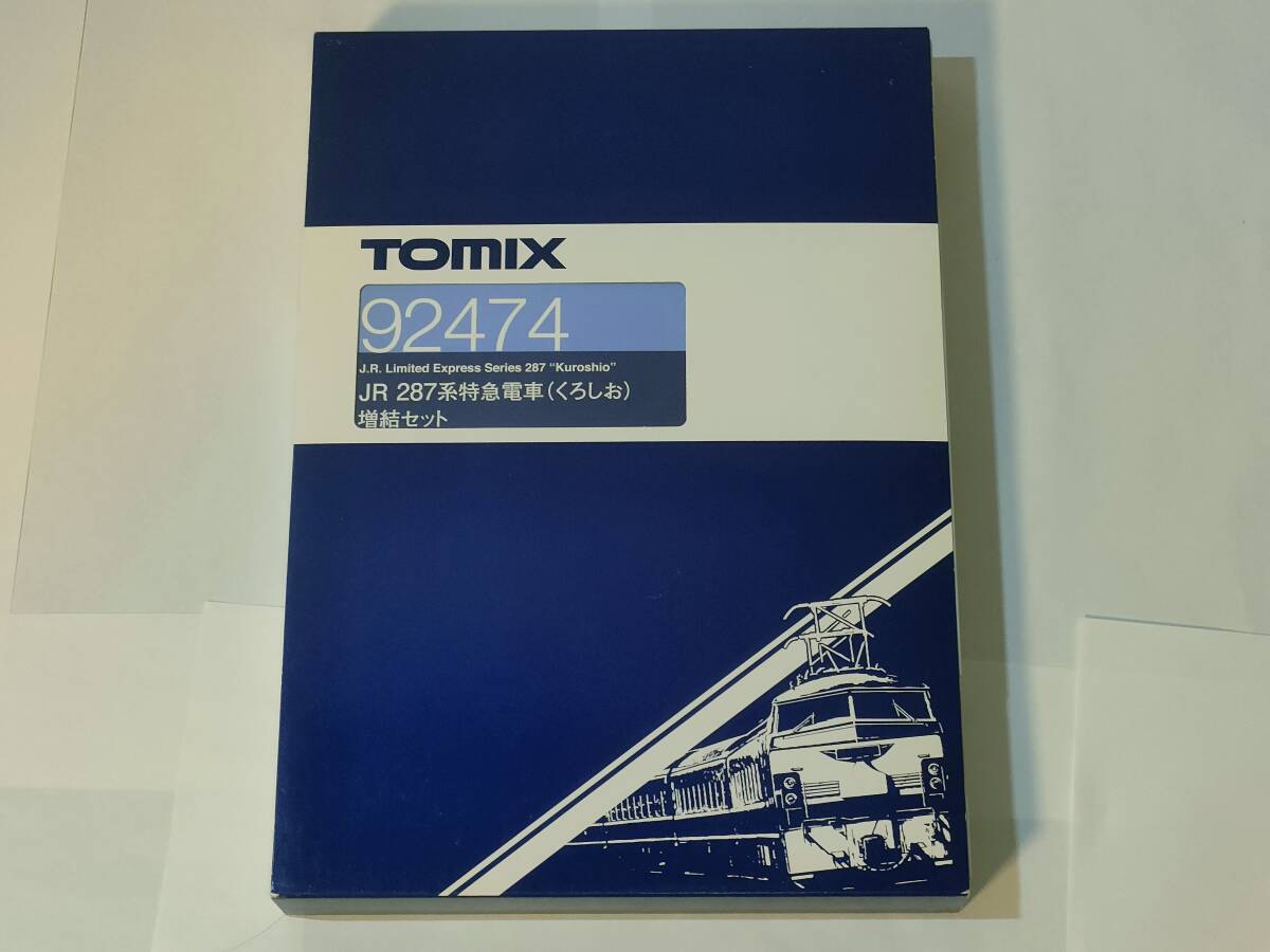 1点 TOMIX JR 287系特急電車（くろしお）増結セット 92474