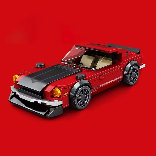 日産 フェアレディZ/S30 レゴ互換 自動車 乗り物 スポーツカー レースカー レーシングカー クラシックカー NISSAN