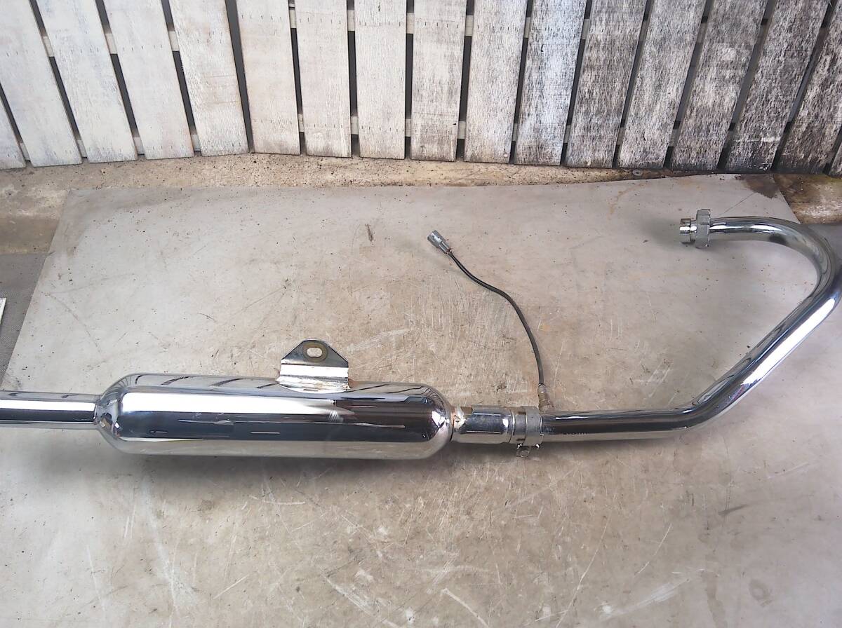 (^_^*)専用　エストレア純正マフラーFI エストレヤ FI 純正マフラー エキパイ - メルカリ