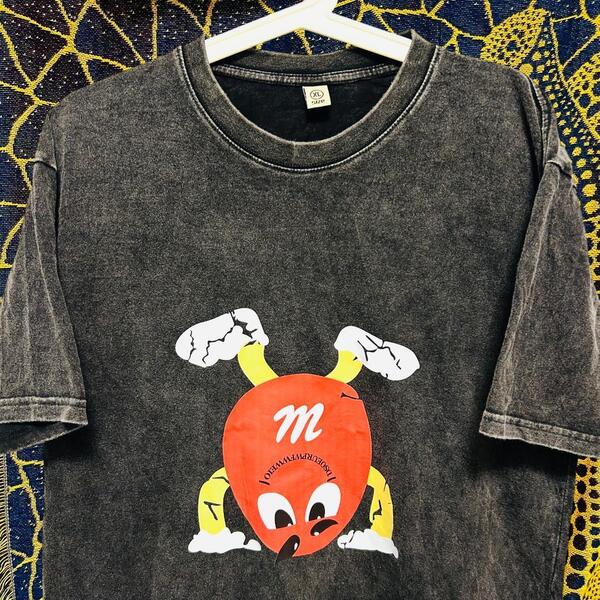 エムアンドエム 半袖 Tシャツ 夏 新品 お洒落 セット 歓迎 XL 2XL M&M チョコレート リプリント Tシャツ 半袖 メンズ 新品 個性的