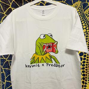 Predator Kermit 半袖 Tシャツ 夏 新品 お洒落 XL 2XL カーミット feat プレデター リプリント Tシャツ 半袖 メンズ 新品