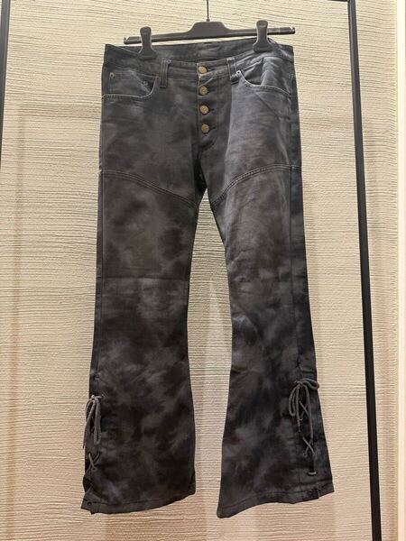 00s archive tornado mart flare denim デニム japanese label ifsixwasnine share spirit kmrii 14th addiction rick owens l.g.b. midas