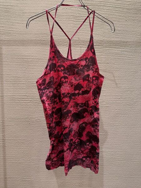 00s L.G.B. skull tank top camisole y2k japanese label ifsixwasnine share spirit kmrii catorce 14th addiction rick owens civarize
