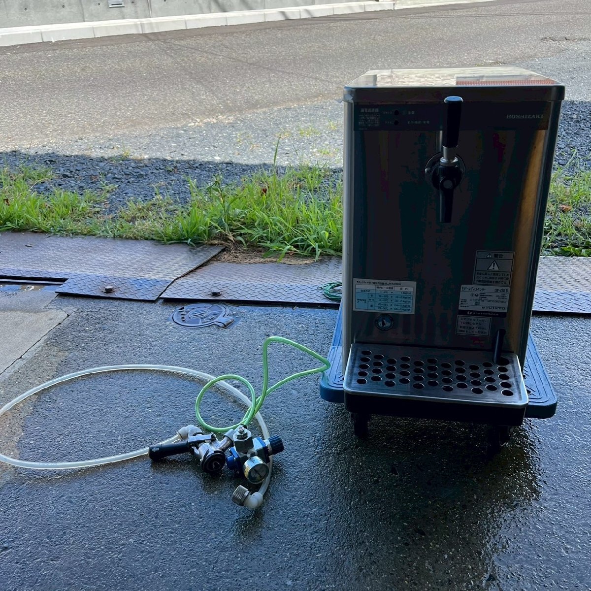 【動作未確認】 ホシザキ生ビールディスペンサービールサーバー　通電確認のみ 動作未確認】 ホシザキ生ビールディスペンサービールサーバー