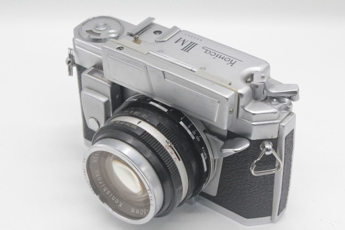 Konica IIIM 50mm F1.8 レンジファインダー フィルムカメラ Yahoo!オークション -「konica iiim」(コニカ) (レンジ