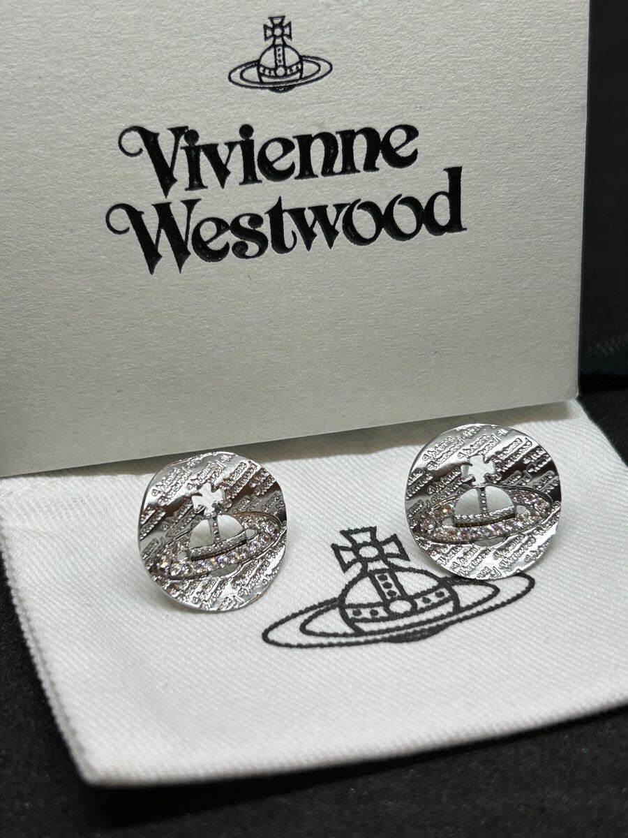 新品未使用❣️Vivienne Westwood シルバーピアス ヴィヴィアン ウエストウッド ピアス Vivienne Westwood LAYLA