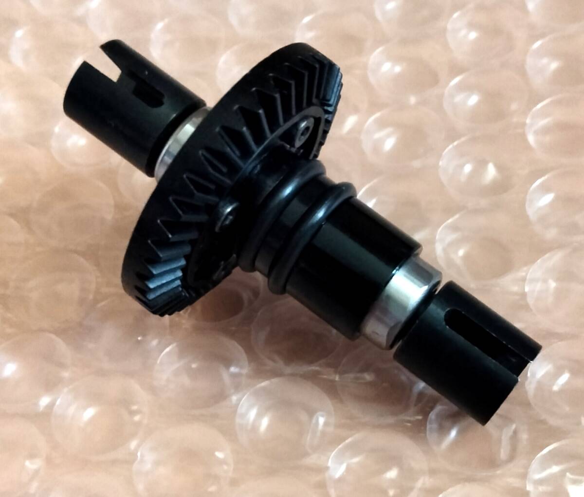 overdose リアモーターマウントキット　ブラック ベルトボールデフセット overdose リアモーターマウントキット ブラック ベルト