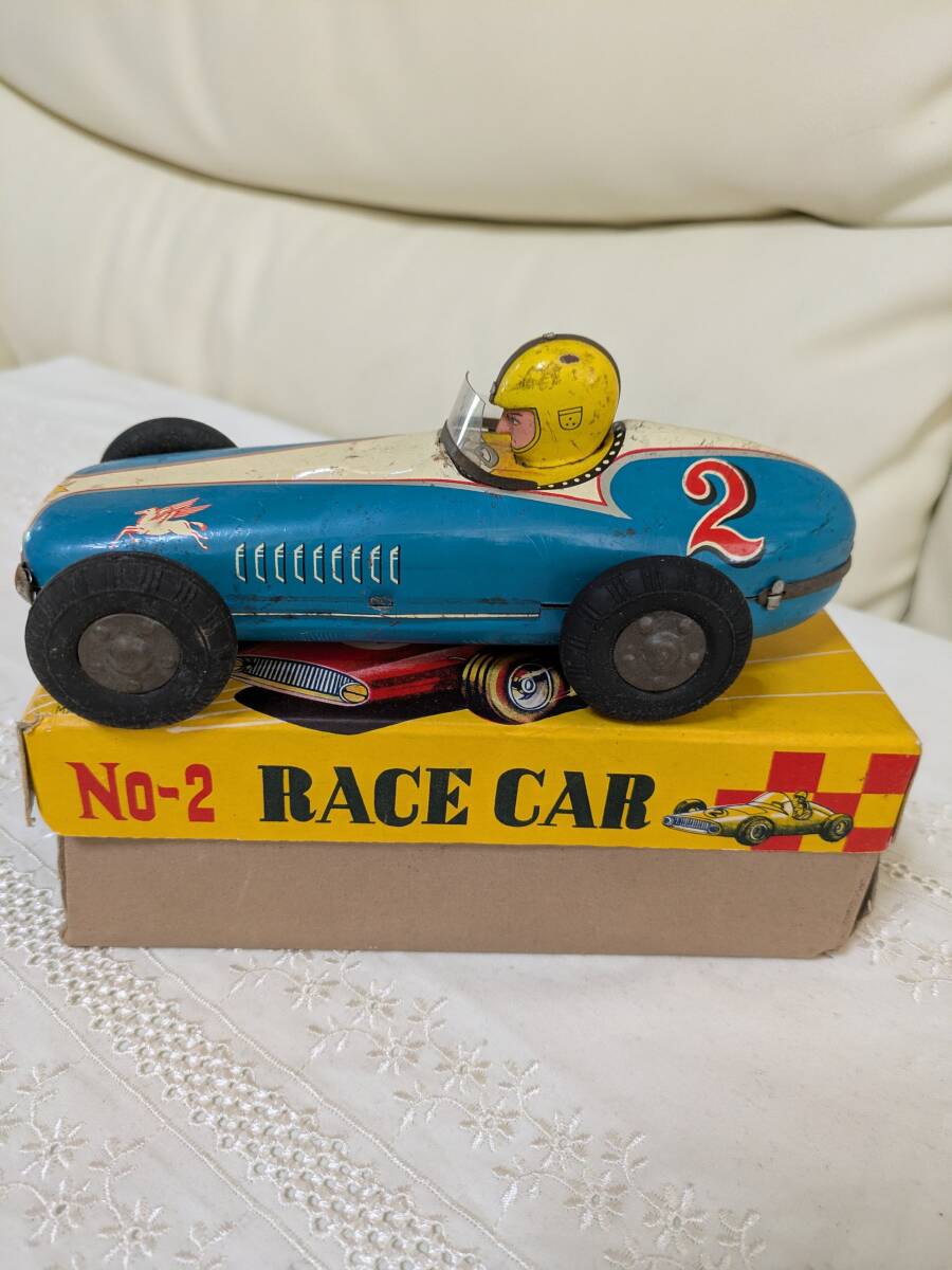 ブリキ 自動車 美品 レースカー Yahoo!オークション -「ブリキ レースカー」の落札相場・落札価格