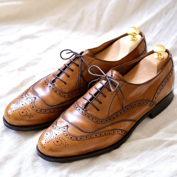 EDWARD GREEN×Britalians別注245エプロンフルブローグ8E