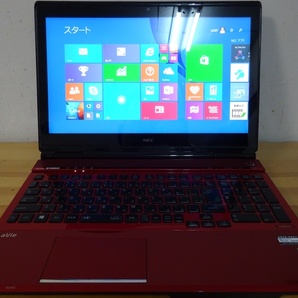 NEC ノートパソコン LAVIE PC-LL750NSR-KS/Core i7-4700MQ 2.4GHz/16GB/1000GB/BD/中古特価良品