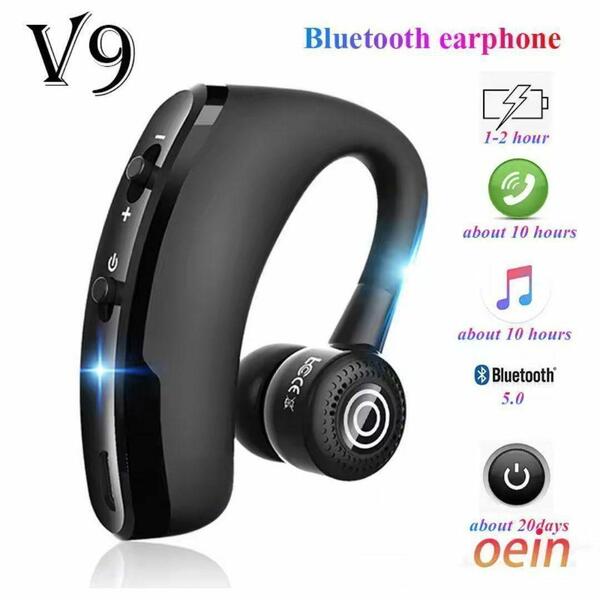 Bluetoothイヤホン V9 ワイヤレス