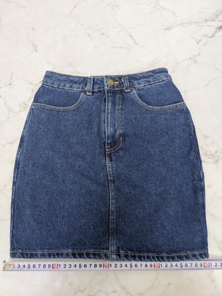 タグ付き American Apparel アメリカンアパレル デニムスカート Sサイズ