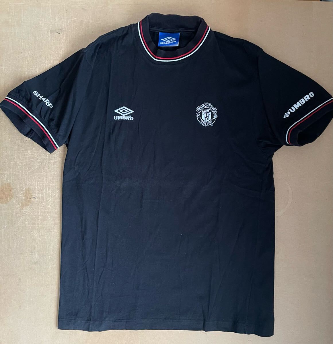アンブロ　マンチェスターユナイテッド　記念 Tシャツ　ユニフォーム　ゲームシャツ UMBRO(アンブロ) 00's MANCHESTER UNITED game shirt
