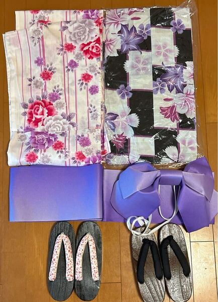 浴衣 帯 下駄 まとめ売り クリーニング済み