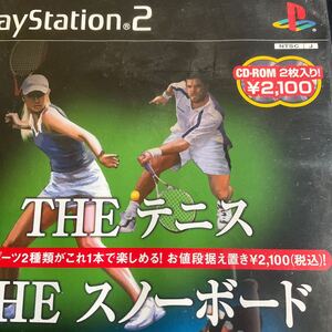 ◆◆【PS2】 SIMPLE2000シリーズ 2in1 Vol.1 THE テニス&THE スノーボード ◆◆ PS2