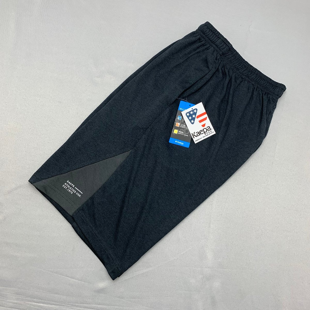 [ бесплатная доставка ][ новый товар ]Kaepa мужской шорты (. вода скорость .UV cut повторный . отражающий ) L угольно-серый *40510