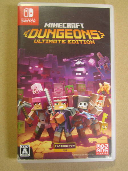 Switch マインクラフトダンジョンズ アルティメットエディション Minecraft Dungeons Ultimate Edition 訳あり