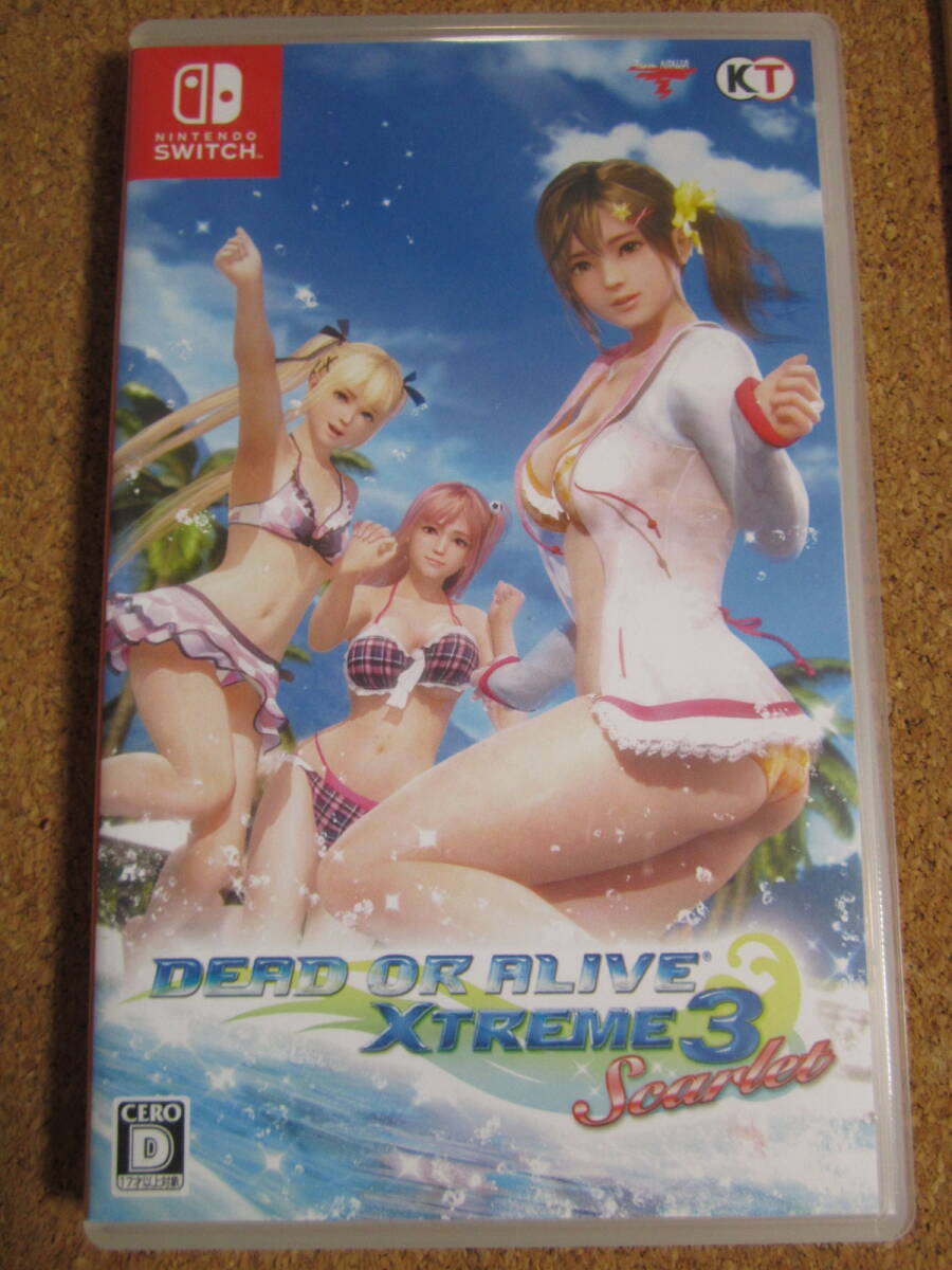 【希少品】任天堂 Switch スイッチ デットオアアライブ エクストリーム3 Amazon.co.jp: DEAD OR ALIVE Xtreme 3 Scarlet - Switch : ゲーム