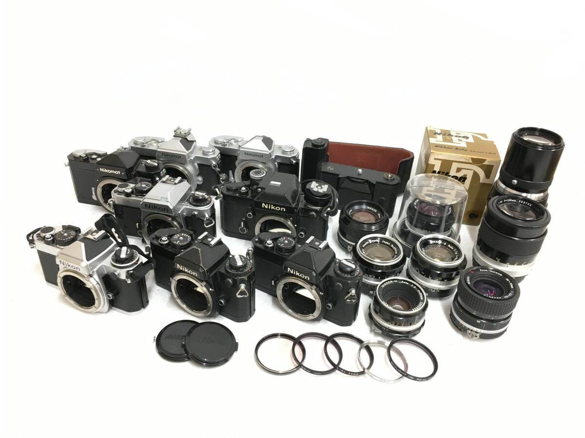 Nikon Nikomat FT N フィルムカメラ、レンズセット中古品 Nikon Nikomat FT N フィルムカメラ、レンズセット中古品 Yahoo