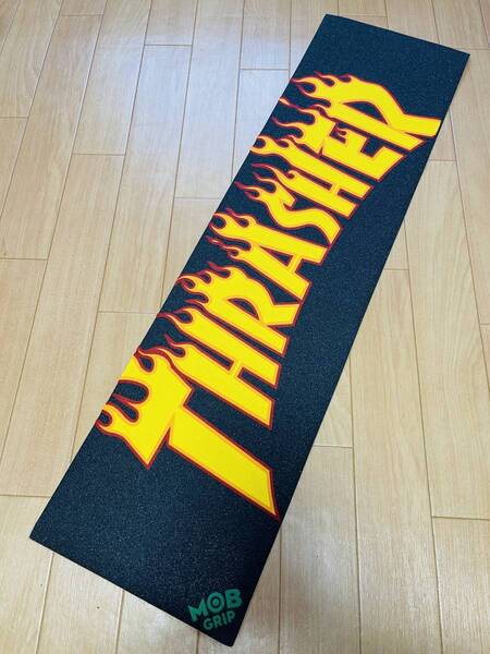 MOB モブグリップ THRASHER スラッシャー スケートボード スケボー デッキテープ グリップテープ skateboard ストリート