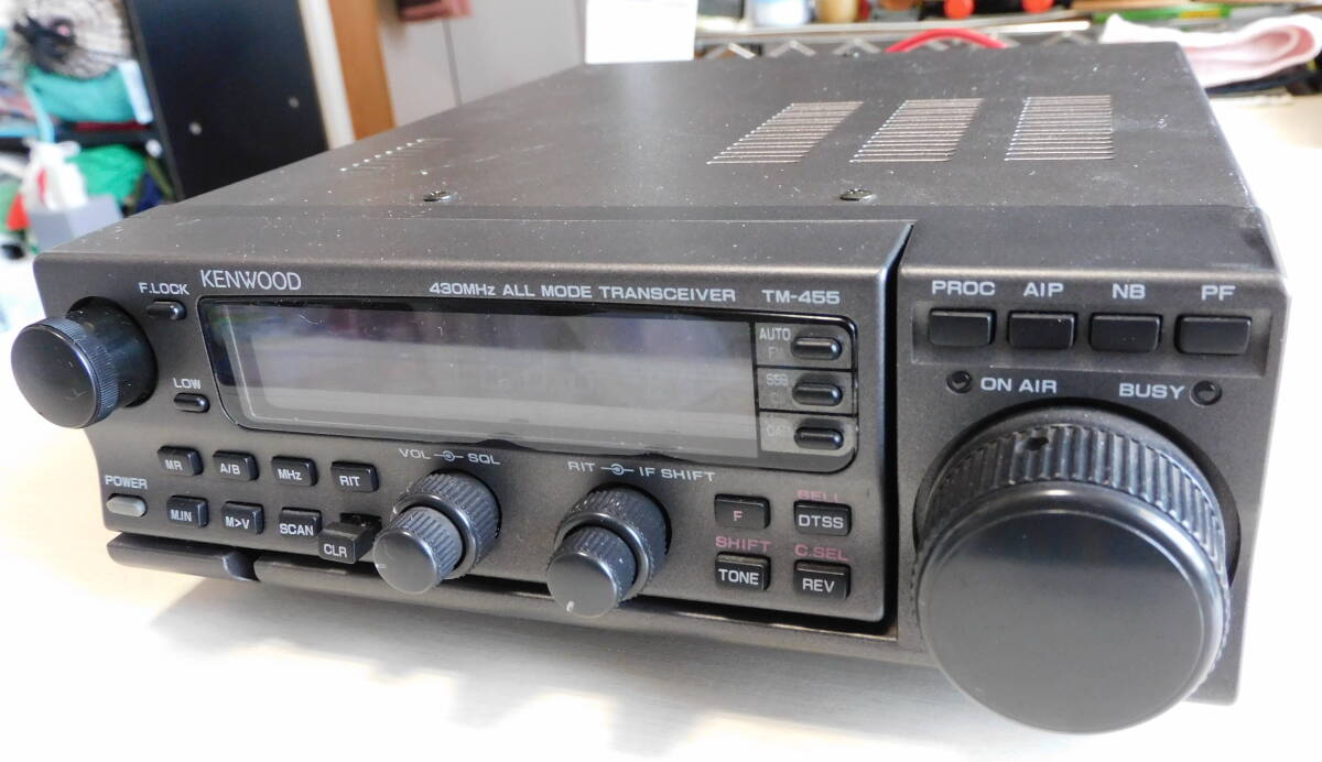 KENWOOD TM-455 トランシーバー ハイパワー FM・SSB・CW Yahoo!オークション -「tm-455」の落札相場・落札価格