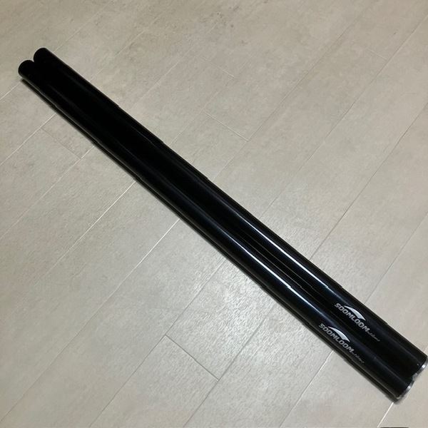 【2本SET】 極太 スライド タープポール 80~260cm 棒にょい