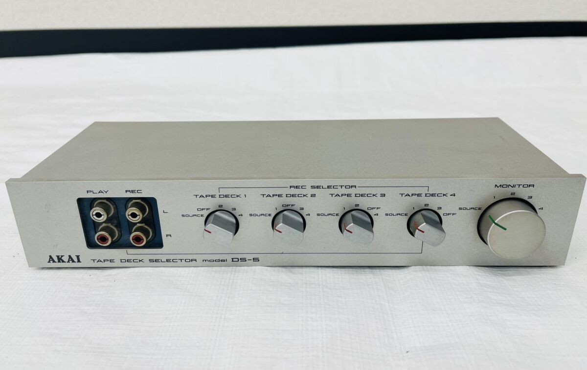 【中古】AKAI アカイ テープデッキセレクター DS-5 Yahoo!オークション -「akai ds-5」の落札相場・落札価格