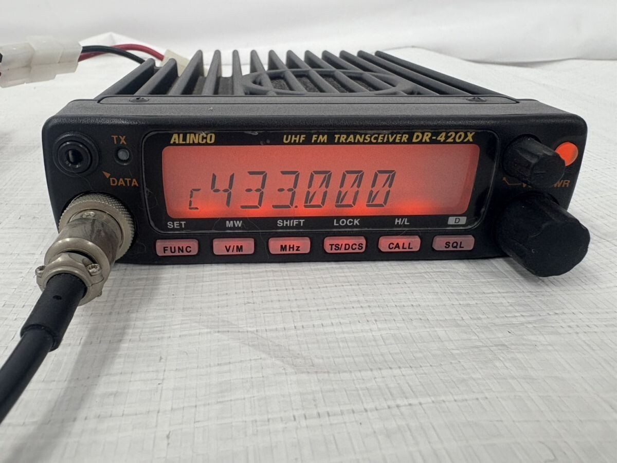 ALINCO UHF FMトランシーバー DR-420X Yahoo!オークション -「420!」(アマチュア無線) の落札相場