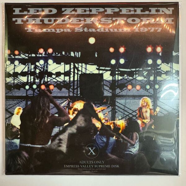 LED ZEPPELIN / THUNDERSTORM Tampa STadium 1977(2CD) ミニ写真集付き!セール!