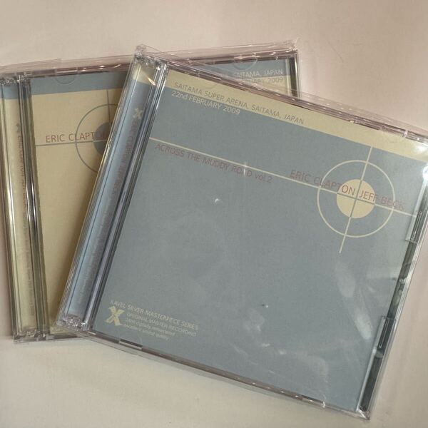 ERIC CLAPTON WITH JEFF BECK / ACROSS THE MUDDY ROAD (4CD SET) 世紀の共演を2days完全収録した名作!廃盤 Xavel オリジナルプレス盤
