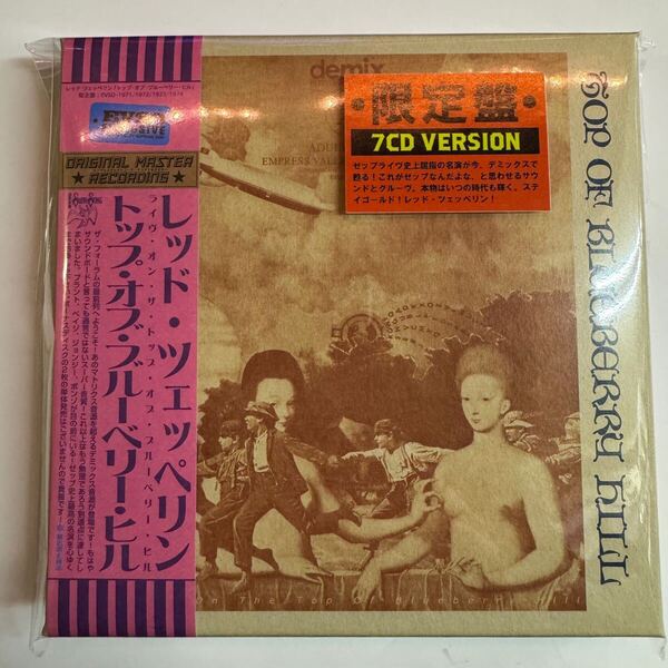 LED ZEPPELIN / LIVE ON THE TOP OF BLUEBERRY HILL「トップ・オブ・ブルーベリー・ヒル」7CD限定ボックス!3rd Edition!