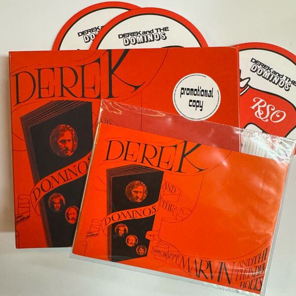 DEREK AND THE DOMINOS / HOT AUGUST NIGHT (2CD) pro use only! スリップケースに収納されたレアな2枚組★プログラムレプリカ付き!
