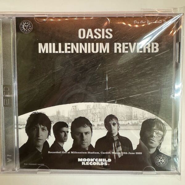 OASIS / MILLENNIUM RIVERB (2CD) Moonchild Records 最新作!2009年6月12日カーディフ公演をIEMサウンドボードマトリクスで完全収録!