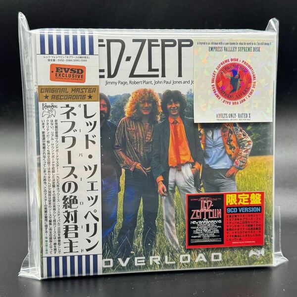 LED ZEPPELIN / OVERLOAD - Knebworth 1979 「ネブワースの絶対君主」 (9CD BOX) 遂に登場リアルサウンドボード!従来のSBDが付いた9枚組★