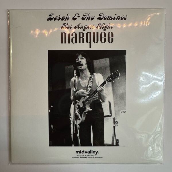 DEREK AND THE DOMINOS / HOT AUGUST NIGHT - live at marquee (CD) これぞ初期名演!クラブギグで熱く燃えるエリック!