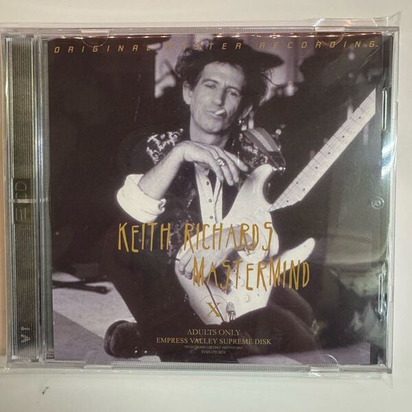 KEITH RICHARDS / MASTERMIND (2CD) ミラード・テープスの超高音質マスター!ジュエルケースで再登場です!1993年1月23日ロサンゼルス公演