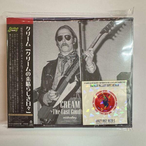CREAM / THE LAST GOODBYE「クリームの素晴らしき日々」 (4CD + BONUS) デッドストック新品!クリーム・ライヴの金字塔!マストアイテム!